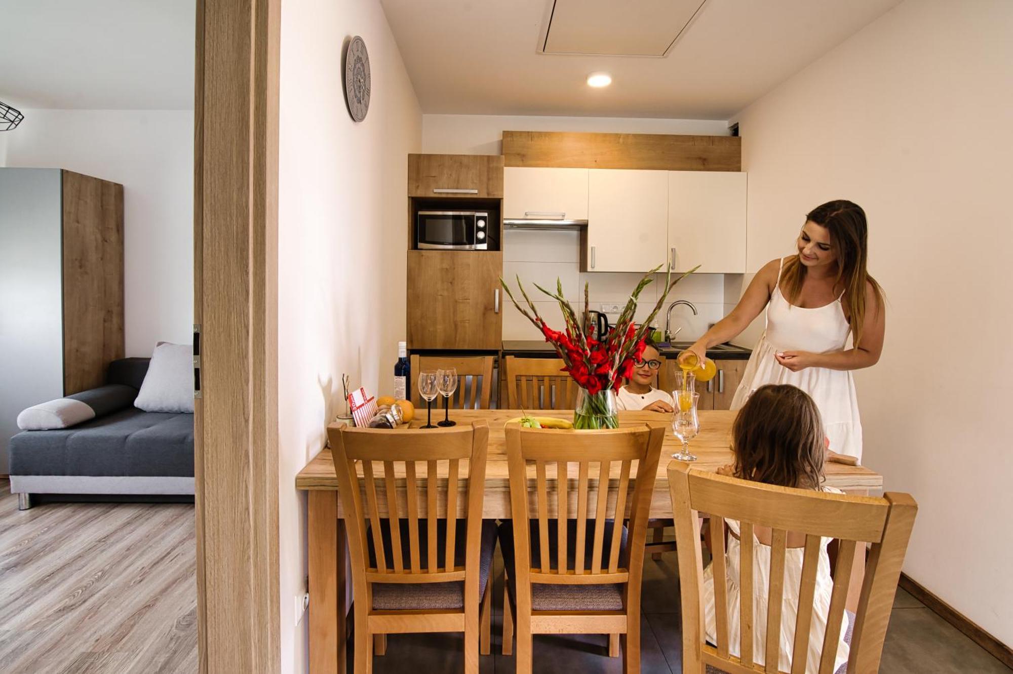 Sloneczne Wzgorze Zator Apartment Ngoại thất bức ảnh