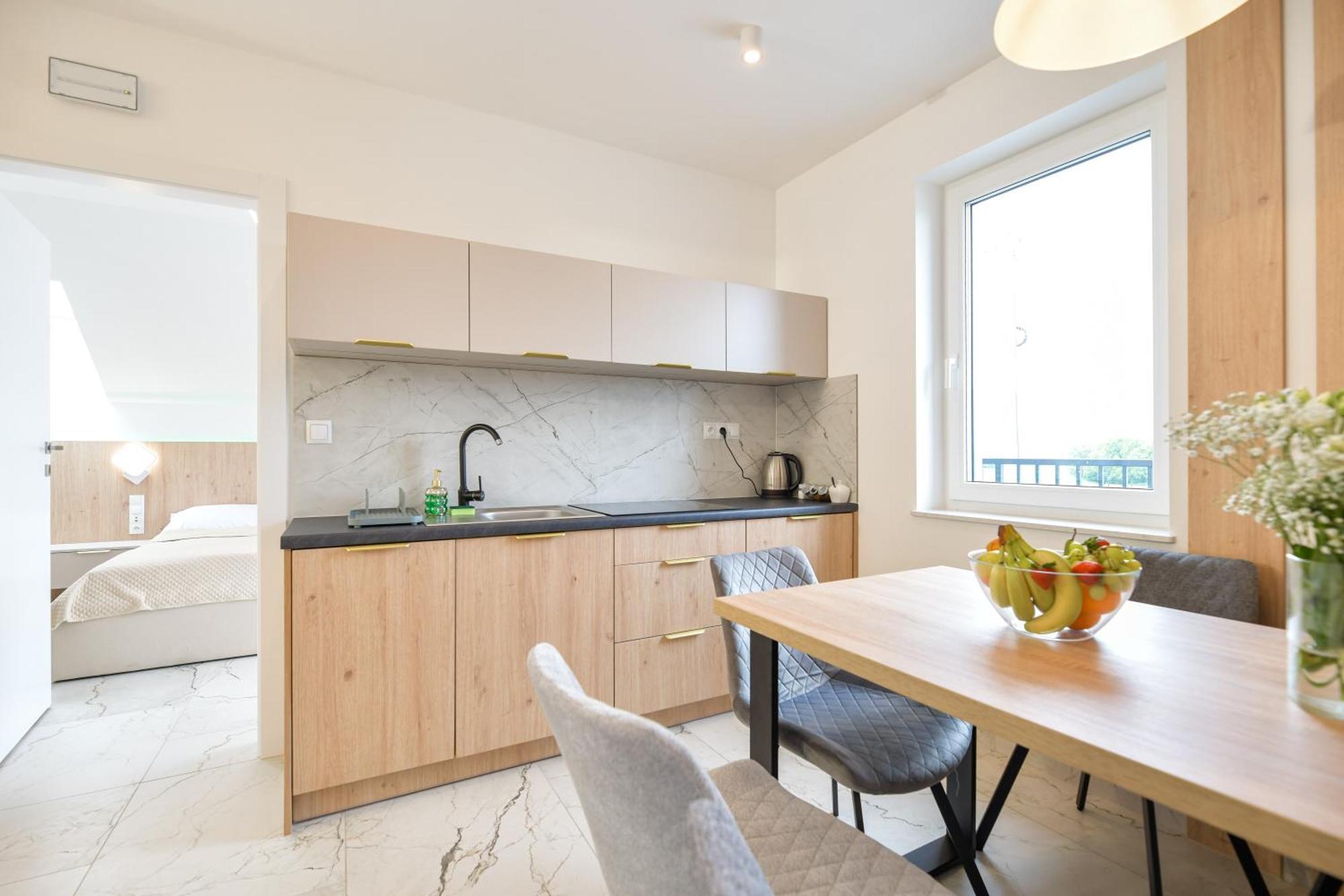 Sloneczne Wzgorze Zator Apartment Ngoại thất bức ảnh